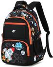 Mochila Bluboon Rocket Blue Planet Kids School 45x30x17 cm Mochila Bluboon Rocket Blue Planet Kids School 45x30x17 cm
