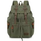 Mochila Bluboon Vintage de Lona y Cuero PU 32x45x17 cm