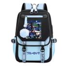 Mochila Blues Locks Anime School Mochila para estudantes 28x14x46cm Mochila Blues Locks Anime School Mochila para estudantes 28x14x46cm