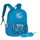 Mochila Bolsa de Costas Feminina For Girls Yourself First Oficial - Clio
