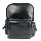 Mochila Bolsa De Couro Legitimo Preto Unissex Grande Notebook Anti Furto Viagem Negócios Work