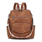 Mochila, bolsa de couro WYFJNX para mulheres, bolsa de moda marrom Mochila, bolsa de couro WYFJNX para mulheres, bolsa de moda marrom