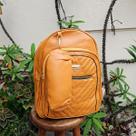 Mochila Bolsa Feminina Social Com Estojo material ecológico