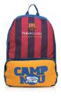 MOCHILA BOLSA FRONTAL GRANDE FUTEBOL BARCELONA COR AZUL Azul
