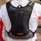 Mochila Bolsa Hidratação Asw Tank Lite 2L Chumbo Cinza Laranja