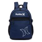 Mochila Bolsa Hurley Azul Casual Faculdade Trabalho Resistente