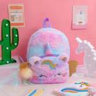 Mochila / Bolsa Infantil De Pelúcia / Fofa / De Unicórnio Para Meninas / Escola Multineos