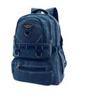 Mochila Bolsa Lona Jeans Escolar Trabalho Grande Resistente Masculina Feminina Mochila Bolsa Lona Jeans Escolar Trabalho Grande Resistente Masculina Feminina