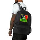 Mochila Bolsa Masculina Basica Escolar Pega a Visão BAKI RAVE Mochila Bolsa Masculina Basica Escolar Pega a Visão BAKI RAVE