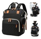 Mochila Bolsa Maternidade Original Com Bolso Para Mamadeira e Bolsinho Para Chupeta