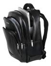 Mochila Bolsa Notebook Até 15.6 Executiva Couro Pu