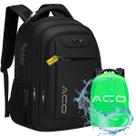 Mochila Bolsa Notebook Masculina Feminina Com Capa de Chuva Bolso Antifurto Escolar Faculdade Viagens Com Cadeado Saida USB Mochila Bolsa Notebook Masculina Feminina Com Capa de Chuva Bolso Antifurto Escolar Faculdade Viagens Com Cadeado Saida USB