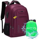 Mochila Bolsa Notebook Masculina Feminina Com Capa de Chuva Bolso Antifurto Escolar Faculdade Viagens Com Cadeado Saida USB Mochila Bolsa Notebook Masculina Feminina Com Capa de Chuva Bolso Antifurto Escolar Faculdade Viagens Com Cadeado Saida USB