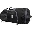 Mochila Bolsa Sacola de Viagem Dobrável Reforçada Leve em Poliéster - Viena - Yins Brasil - Preto