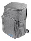 Mochila Bolsa Térmica 18 Litros Com Divisorias Cinza - Kala