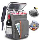 Mochila Bolsa Térmica Isolamento Grande Camping Viagem Piquenique Reforçada Resistente Impermeavel Espaçosa Cooler Praia Alça