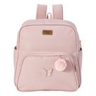 Mochila Borboleta Rosa com Pompom - 01 peça