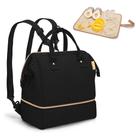 Mochila Breast Pump Bag Fasrom Small com refrigerador preto