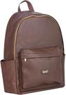 MOCHILA BRW material sintético MARROM MC0414 Marrom