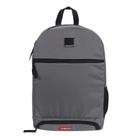 Mochila c/ Bolso Térmico e Porta Refeição Container Thermo Cinza