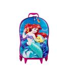 Mochila C/Rodinha Princesa Pequena Sereia Diplomata