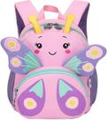 Mochila CAMTOP Cute Kids Toddler rosa borboleta de 1 a 3 anos