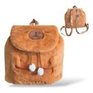 Mochila Capivara Pelúcia Escola Trabalho Faculdade Academia