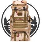 Mochila Cargueira Trilha Camping Militar Impermeavel 80l