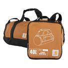 Mochila Carhartt Classic Round com bolsa utilitária 40L marrom