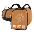 Mochila Carhartt Classic Round com bolsa utilitária 60L marrom