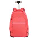 Mochila Carrinho 2 Compartimentos Paul Frank Classics Neon Laranja - Papaya