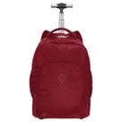 Mochila Carrinho 2 Compartimentos Sestini Rolling Grande Crinkle - Vinho