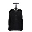 Mochila Carrinho 2 em 1 Sestini Rolling Crinkle Preto Mochila Carrinho 2 em 1 Sestini Rolling Crinkle Preto