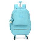 Mochila carrinho crinkle 360 turquesa - up4you