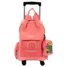 Mochila Carrinho Externo 4 Rodas Paul Frank Casual - Coral - Sestini