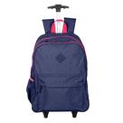 Mochila Carrinho Externo Crinkle Azul e Rosa - Sestini