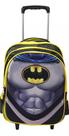 Mochila Carrinho Rodinha Batman Alça Alto Relevo 3d -pietrix