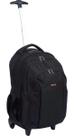 Mochila Carrinho Rodinhas Executiva Sestini Cor Preto