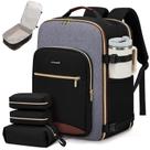 Mochila Carry on LOVEVOOK 50L para mulheres e homens com 3 cubos Mochila Carry on LOVEVOOK 50L para mulheres e homens com 3 cubos