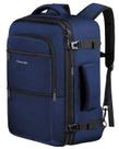 Mochila Carry On Vancropak 50L expansível resistente à água azul