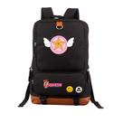 Mochila Cartões Captors Sakura Anime School Oxford 29x13x44cm