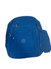 Mochila Casual Azul Unissex 40x30cm