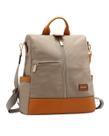 Mochila Casual Feminina Anti-furto - Twill Nylon - Chenson 8785337 Natural