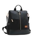 Mochila Casual Feminina Anti-furto - Twill Nylon - Chenson 8785337 Preto