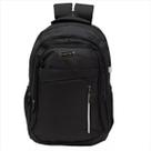 Mochila Casual Poliéster Preta 16' Grande - Xeryus 11039