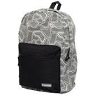 Mochila Casual Unissex Juvenil Versátil Escolar Geometric em Lona Convoy