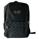 Mochila Casual Unissex Original Preta Com Bolsos Espaçosa