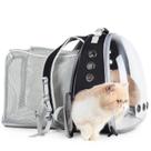 Mochila Cat Carrier LOLLIMEOW Bubble expansível preta