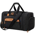 Mochila Celvetch Canvas 50L expansível de viagem cinza escuro