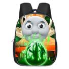 Mochila Charles Train Choos Kids School Poliéster 24x10x30cm